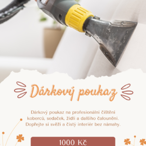 dárkový poukaz na 1000 kč
